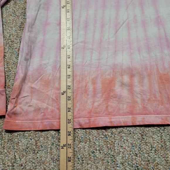 Vineyard Vines Shirt Men Medium Colorful Tie Dye Pullover Long Sleeve Whale Logo - Picture 11 of 16